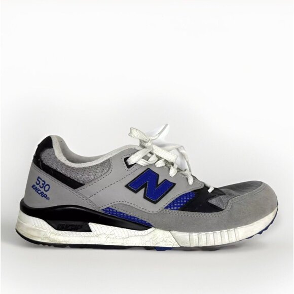New Balance Shoes Mens‎ 8 US 530 Encap Retro Sneaker Trainers Grey Blue Black - Picture 1 of 7